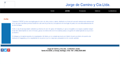 Desktop Screenshot of jordec.cl